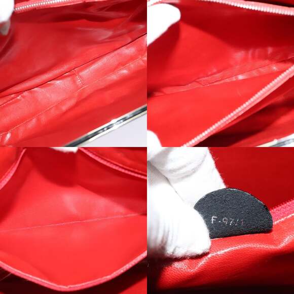 CELINE Tote Bag Leather Black Silver - Picture 12 of 12